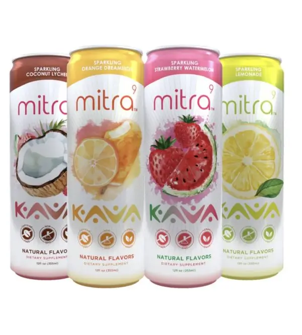 Mitra 9 Kava Extract Seltzer 24 Pack
